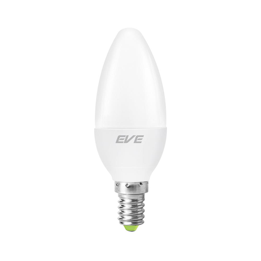 หลอด LED EVE ECO CANDLE 3 วัตต์ WARMWHITE E14