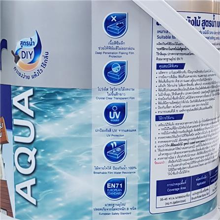 สีย้อมไม้ BEGER AQUA 6904 สีไม้ประดู่ กึ่งเงา 1GL_2