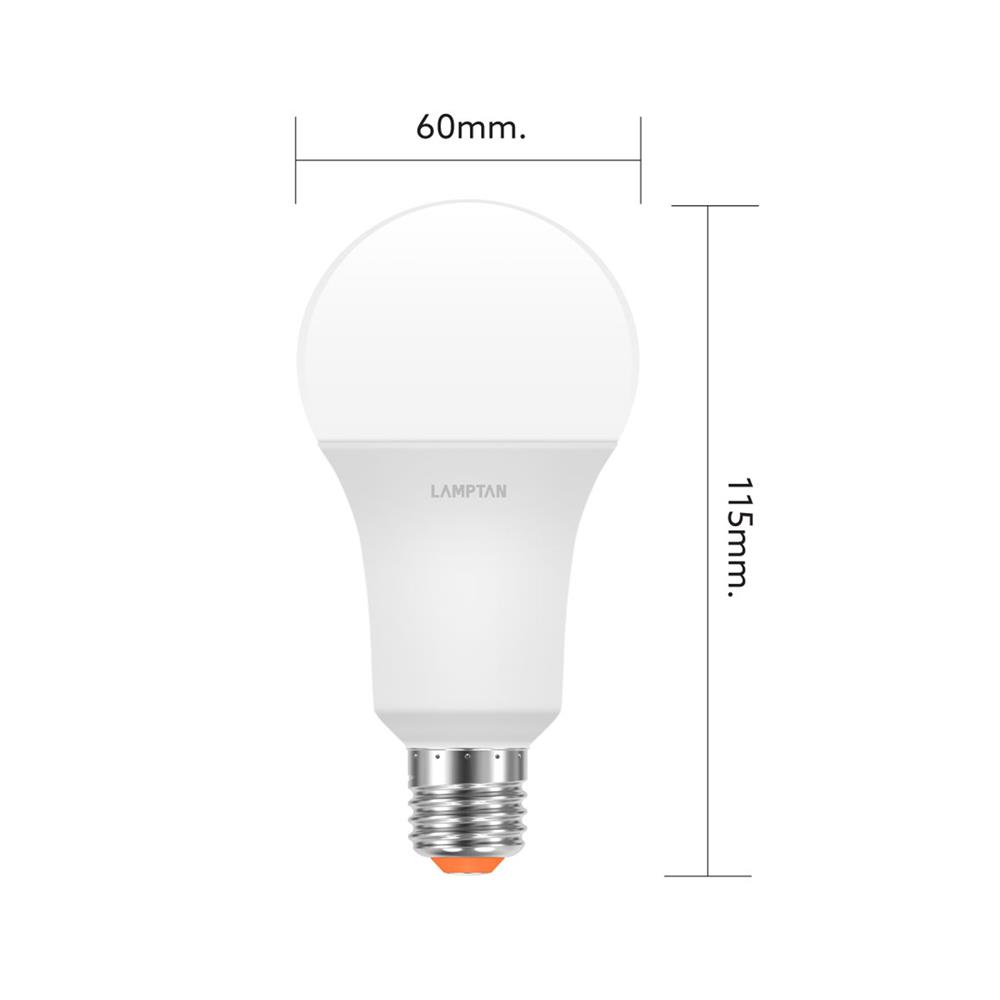 หลอด LED LAMPTAN BULB BRIGHT 10 วัตต์ E27 WARMWHITE