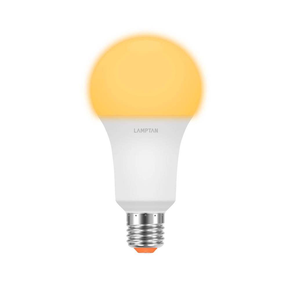หลอด LED LAMPTAN A60 BRIGHT 10 วัตต์ WARM WHITE E27