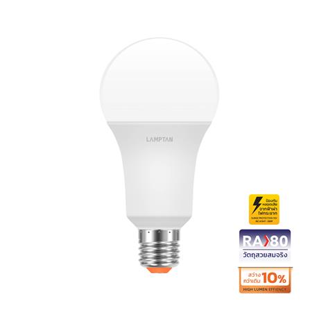 หลอด LED LAMPTAN A60 BRIGHT 10 วัตต์ WARM WHITE E2...