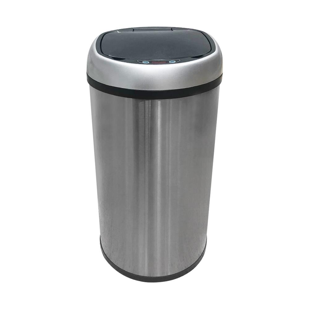 SMART TRASH CAN RIN 12L SILVER
