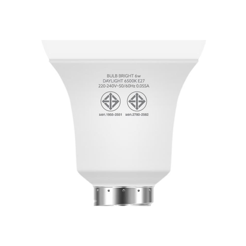 หลอด LED LAMPTAN BULB BRIGHT 6 วัตต์ E27 DAYLIGHT