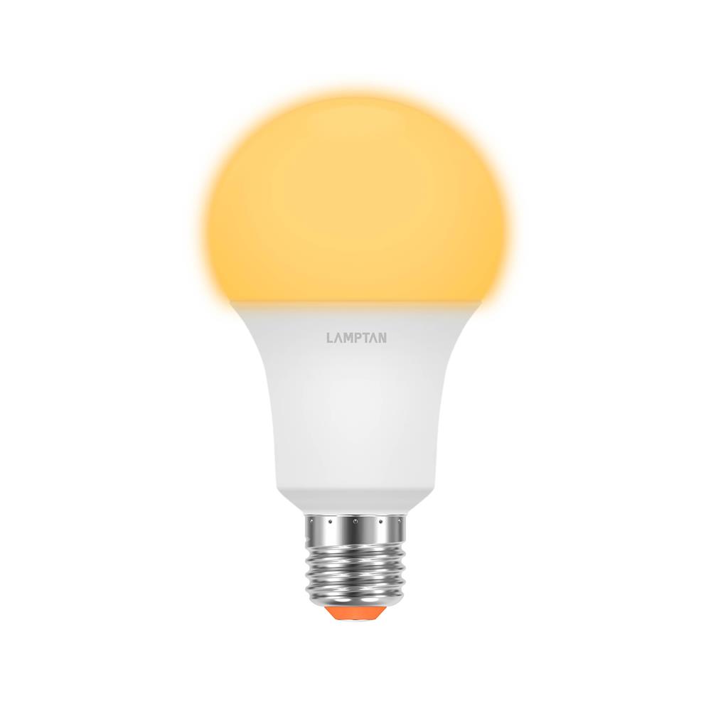 หลอด LED LAMPTAN A60 BRIGHT 6 วัตต์ WARM WHITE E27
