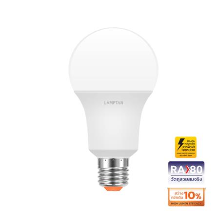 หลอด LED LAMPTAN A60 BRIGHT 6 วัตต์ WARM WHITE E27