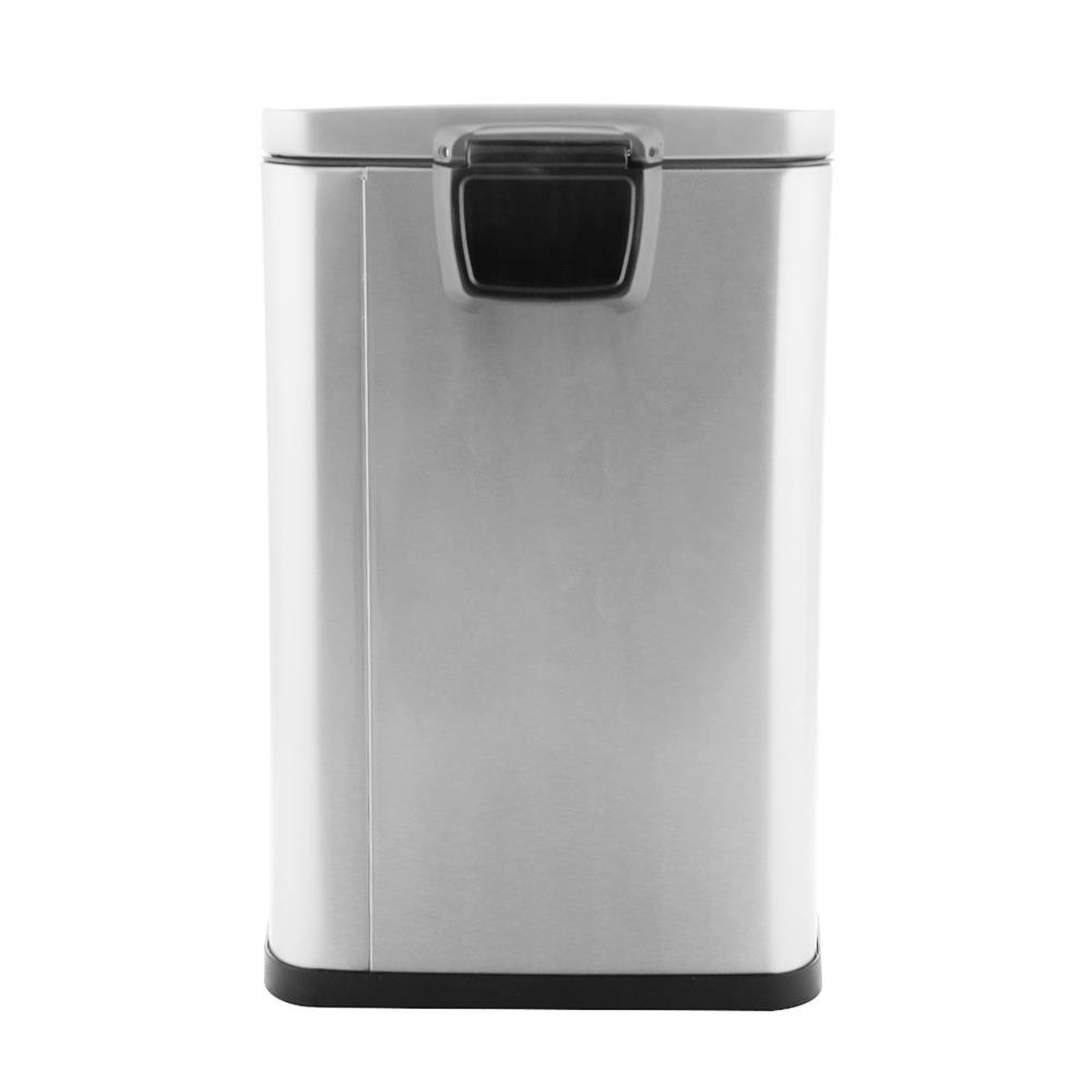 ถังขยะเหยียบ ACCO EK9366MT ขนาด 12L สีเงิน