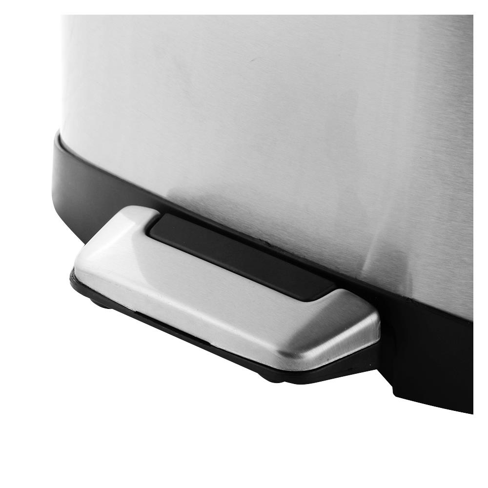 ถังขยะเหยียบ ACCO EK9366MT ขนาด 12L สีเงิน