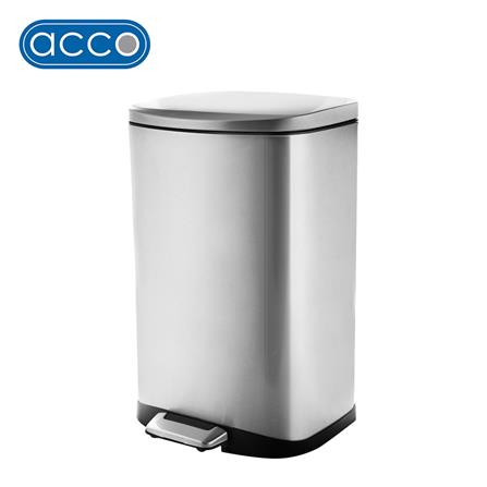 ถังขยะเหยียบ ACCO EK9366MT ขนาด 12L สีเงิน_1