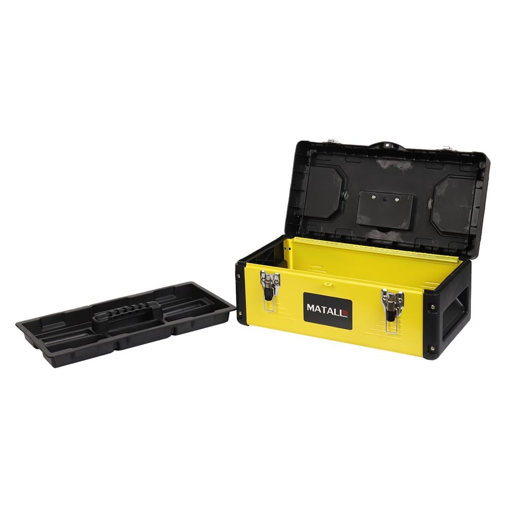 กล่องเครื่องมือเหล็ก MATALL PRO 90-1519 19 นิ้ว สีดำ-เหลือง