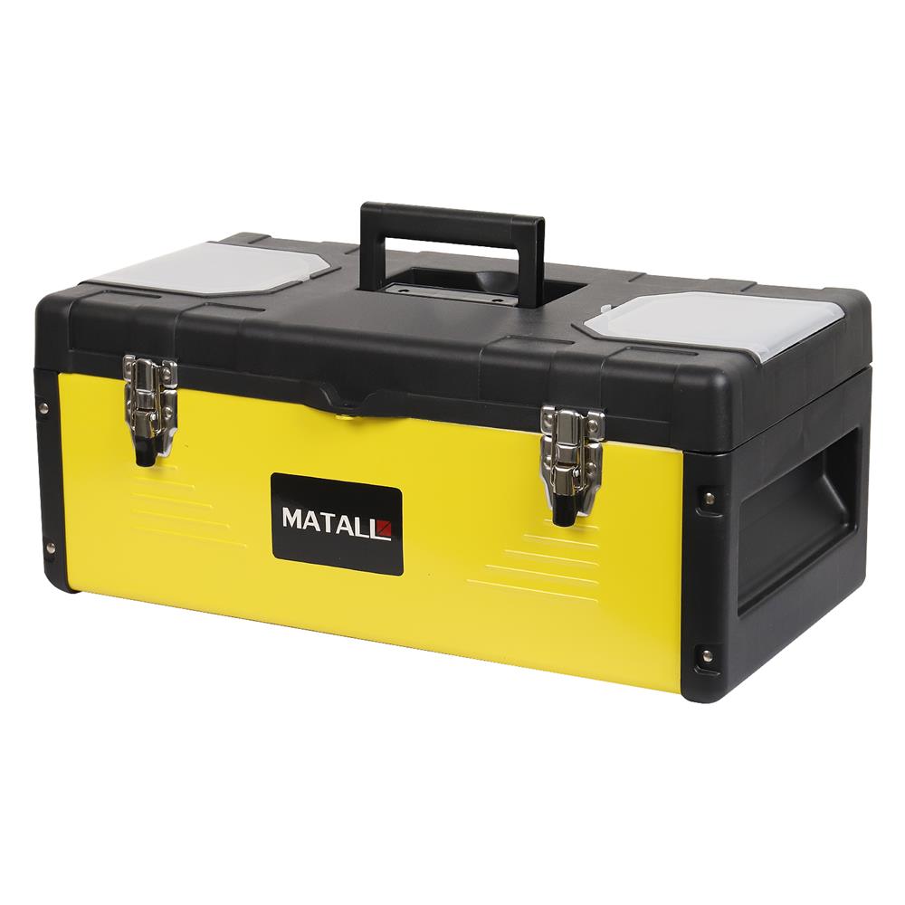 กล่องเครื่องมือเหล็ก MATALL PRO 90-1523 23 นิ้ว สีดำ-เหลือง_0