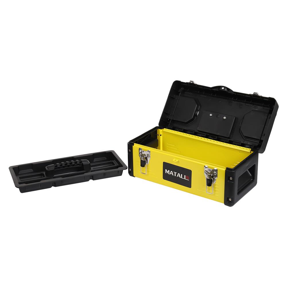 กล่องเครื่องมือเหล็ก MATALL PRO 90-1517 17 นิ้ว สีดำ-เหลือง