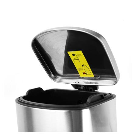 ถังขยะเหยียบ ACCO EK9366MT ขนาด 6L สีเงิน_3