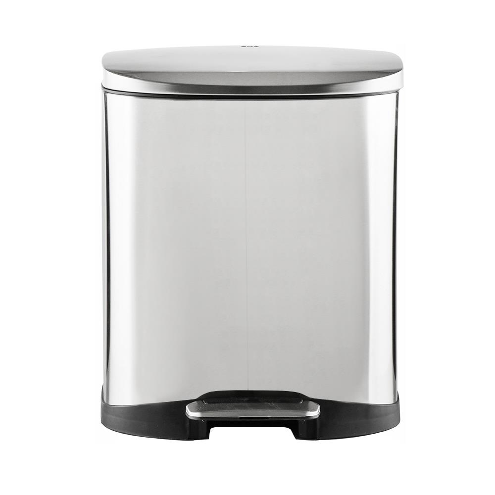 ถังขยะเหยียบ ACCO EK9366MT ขนาด 20L สีเงิน