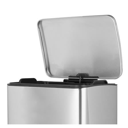 ถังขยะเหยียบ ACCO CUBE2 EK1437MT ขนาด 20L สีเงิน_3