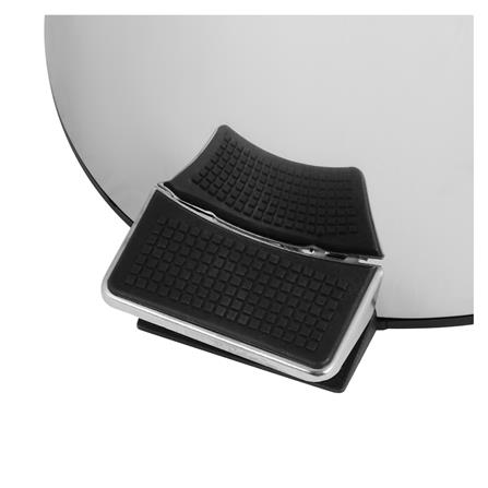 ถังขยะเหยียบกลม ACCO HP-007 ขนาด 12L สีเงิน_3