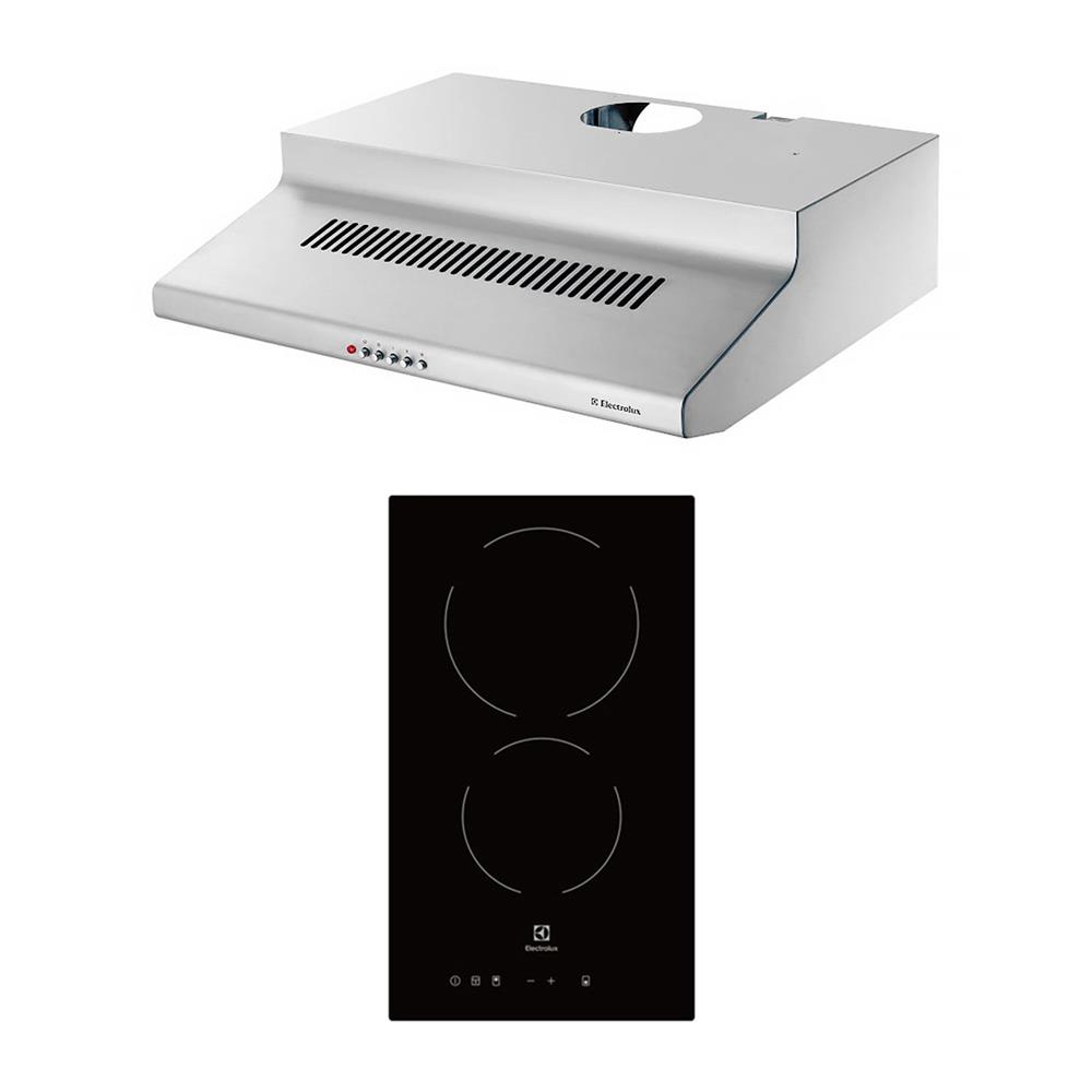 HOB + HOOD ELECTROLUX EFT6510X + EHC325BA