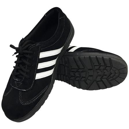 รองเท้านิรภัย พื้น PVC BLACK BISON เบอร์ 44 สีดำ