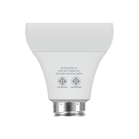 หลอด LED LAMPTAN BULB GLOSS 7 วัตต์ E27 DAYLIGHT แพ็ค 2 ชิ้น_5