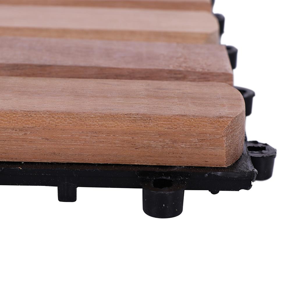 TENG WOODEN FLOOR DECKING SPRING KONNECT 30X30CM