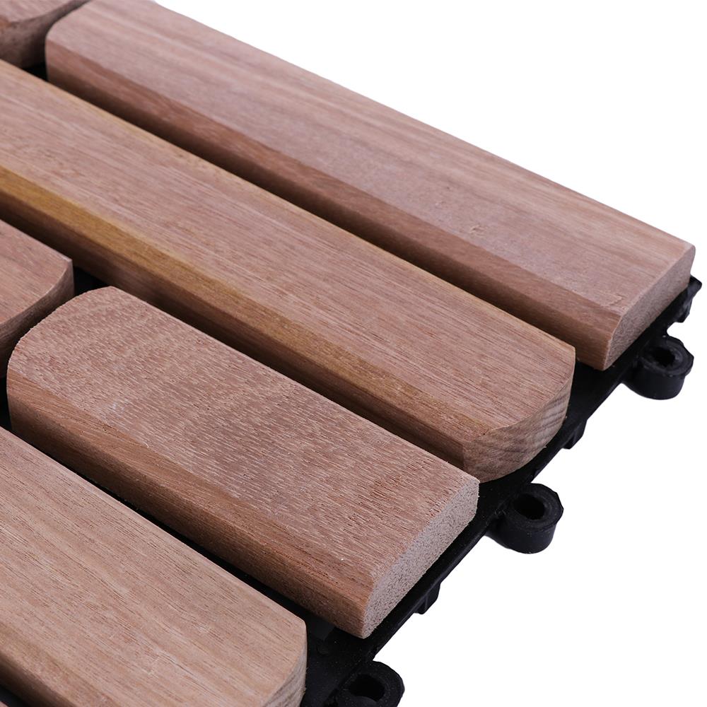 TENG WOODEN FLOOR DECKING SPRING KONNECT 30X30CM
