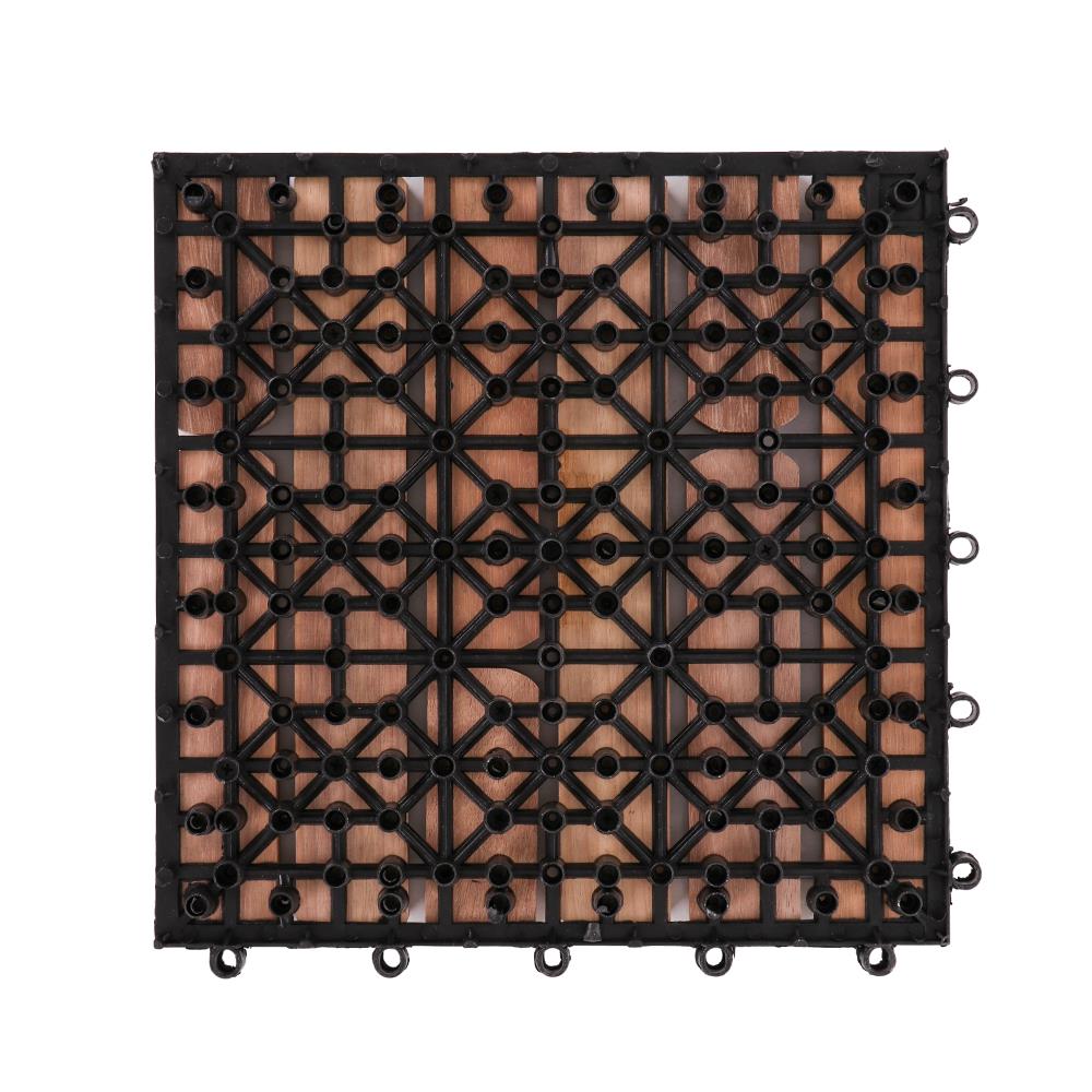 TENG WOODEN FLOOR DECKING SPRING KONNECT 30X30CM
