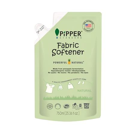 รีฟิลน้ำยาปรับผ้านุ่ม PIPPER 750 มล. NATURAL_0