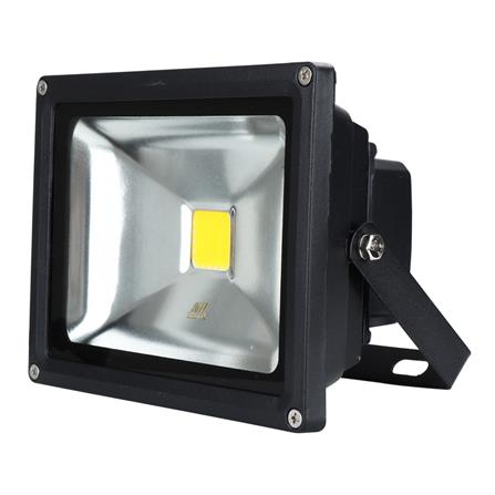 โคมฟลัดไลท์ SP LED 20 วัตต์ DAYLIGHT โลหะ/อะลูมิเนียม MODERN สีดำ เหลี่ยม_1