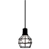 PENDANT EVL CH-967/1 BLACK 1-LIGHT