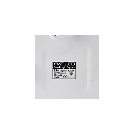 ดาวน์ไลท์ EVE PANEL SQUARE LED 15 วัตต์ DAYLIGHT 7.5 นิ้ว เหลี่ยม สีขาว_7