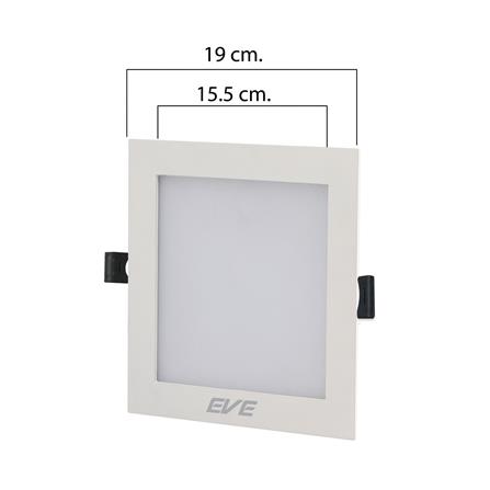ดาวน์ไลท์ EVE PANEL SQUARE LED 15 วัตต์ DAYLIGHT 7.5 นิ้ว เหลี่ยม สีขาว_6