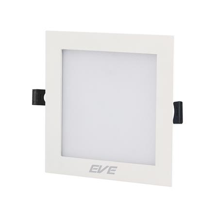 ดาวน์ไลท์ EVE PANEL SQUARE LED 6 วัตต์ DAYLIGHT 3 นิ้ว เหลี่ยม สีขาว_0