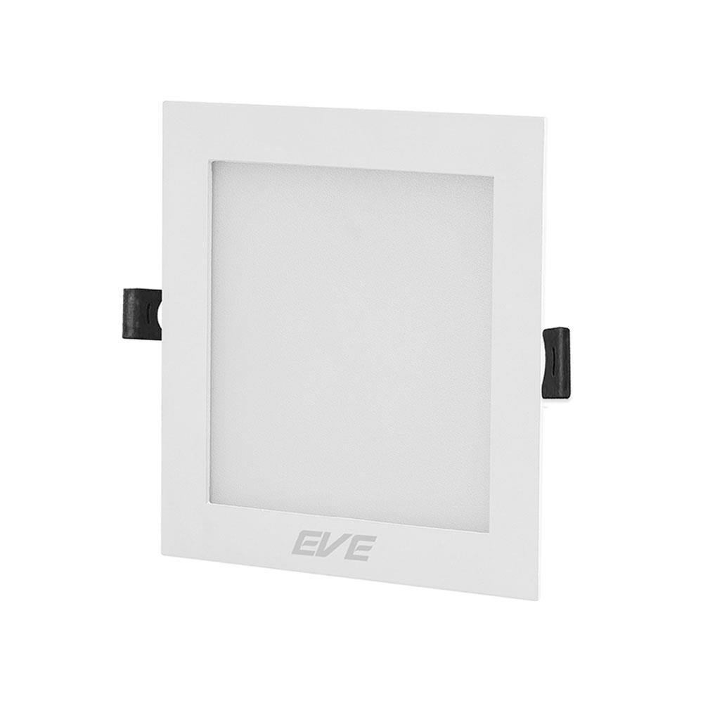 ดาวน์ไลท์ EVE PANEL SQUARE LED 9 วัตต์ DAYLIGHT 4 นิ้ว สีขาว เหลี่ยม