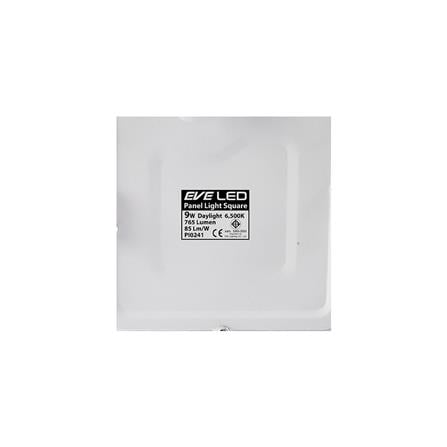 ดาวน์ไลท์ EVE PANEL SQUARE LED 9 วัตต์ DAYLIGHT 4 นิ้ว เหลี่ยม สีขาว_8
