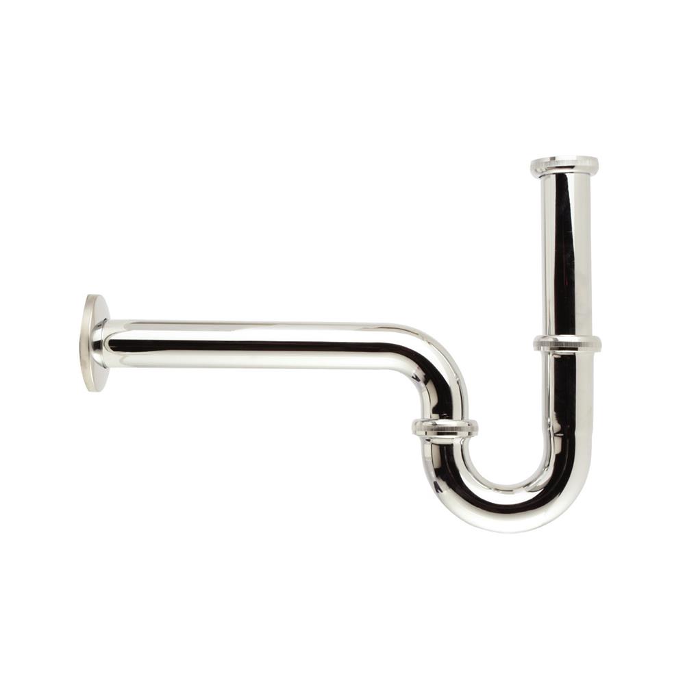 ท่อน้ำทิ้งอ่างล้างหน้าพีแทรป 20 ซม. BATH TIME BT-009-20 สีโครม