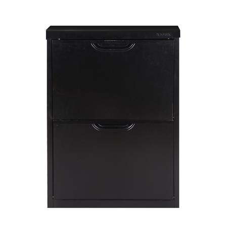 ตู้เหล็กบานเปิดทึบ KIOSK SW-102 60 ซม. สีดำ_1