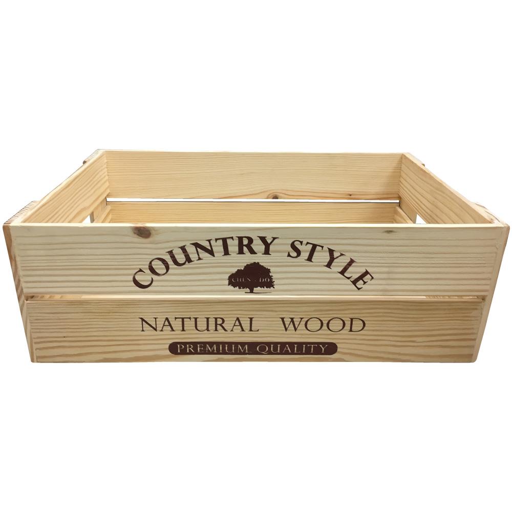 PINE CRATE FASTTECT BEE-L 50X30X17CM