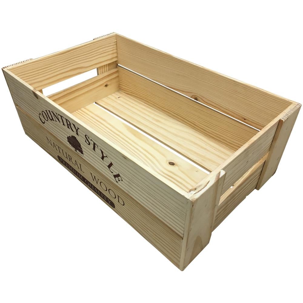 PINE CRATE FASTTECT BEE-L 50X30X17CM