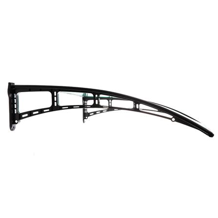 กันสาดโพลีคาร์บอเนต ผิวส้ม SUNSHIELD 100x150 ซม. สีน้ำตาลเข้ม_2