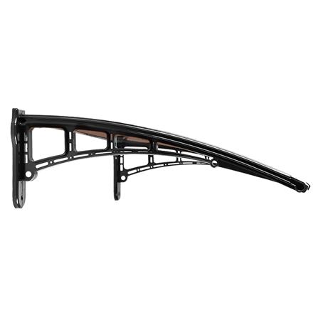 กันสาดโพลีคาร์บอเนต ผิวส้ม SUNSHIELD 60x100 ซม. สีน้ำตาลเข้ม_2