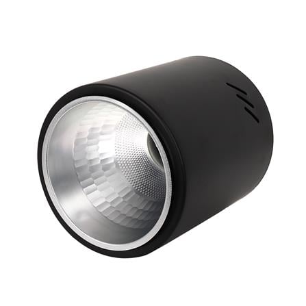 ดาวน์ไลท์ L&E 23-01592 อะลูมิเนียม สีดำ 6 นิ้ว กลม_1