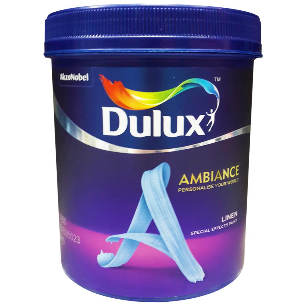 TEXTURED PAINT DULUX AMBIANCE LINEN 1L