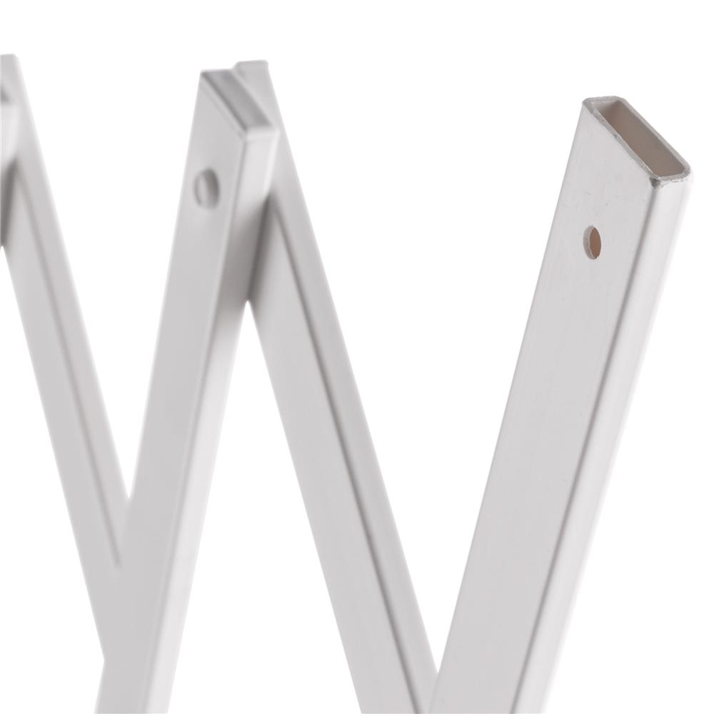 EXPANDING PLASTIC TRELLIS SPRING WHITE