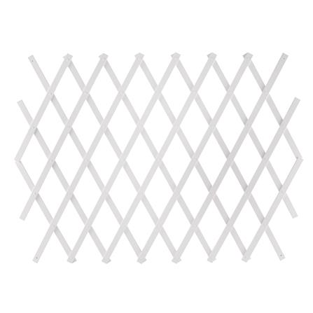 EXPANDING PLASTIC TRELLIS SPRING WHITE_1