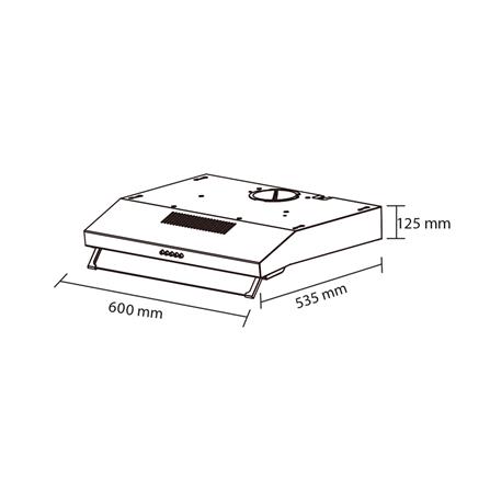 เครื่องดูดควันมาตรฐาน AXIA I-NERO60ITC 60 ซม._2