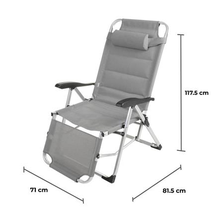 เก้าอี้พักผ่อน SPRING SUNSHINE สีเทา_10