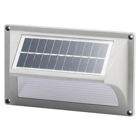 ไฟผนังภายนอก SOLAR EVE WSL-02 1 วัตต์ WARM WHITE สีเทา_0