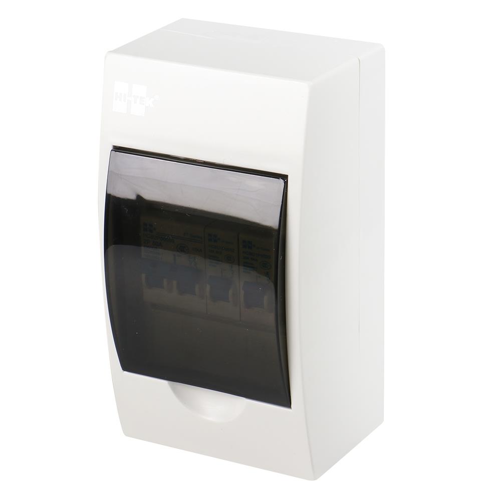 ชุดตู้คอนซูมเมอร์ยูนิต 4ช่อง เมน 50 แอมป์  HI-TEK