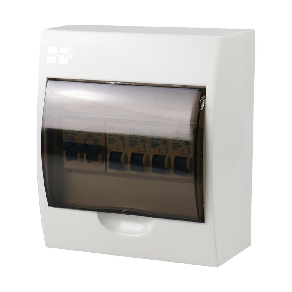 ชุดตู้คอนซูมเมอร์ยูนิต 6ช่อง เมน 50 แอมป์  HI-TEK