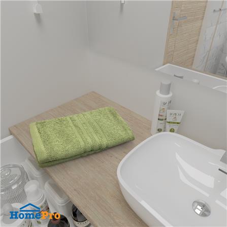ผ้าขนหนู HOME LIVING STYLE WEIR 15X32 นิ้ว สีเขียว_4