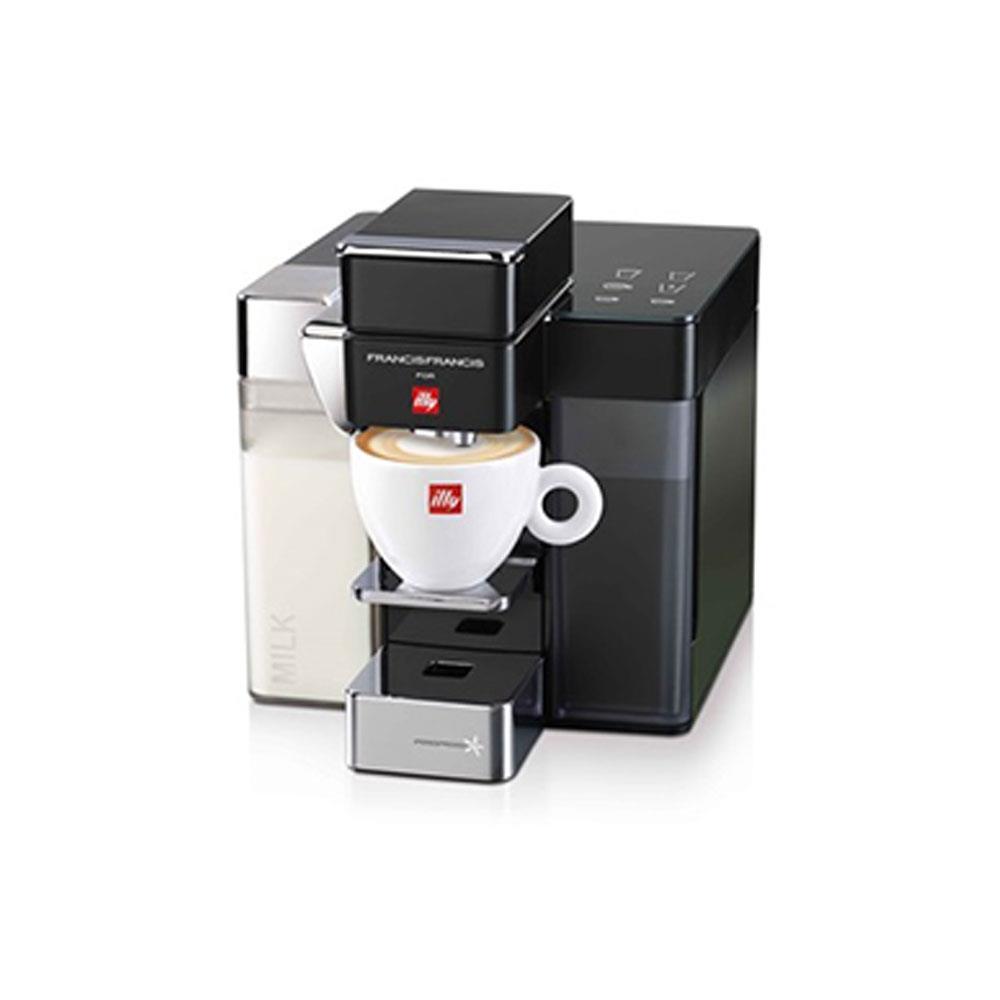 ESPRESSO COFFEE MACHINE ILLY FRANCISFRANCIS Y5 MILK BLACK